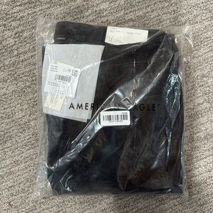 Black Corduroy high rise jegging
Size 16 Regular 
American Eagle